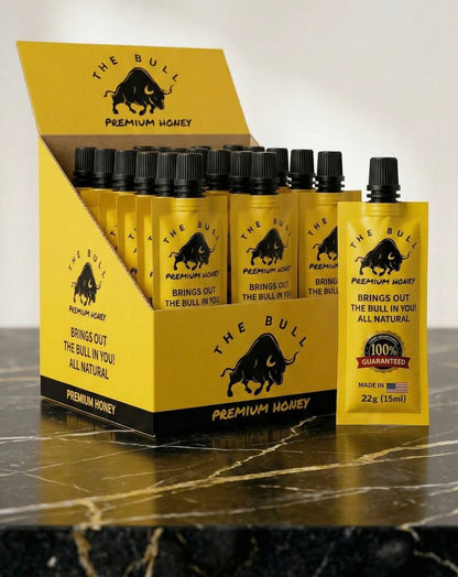 The Bull Premium Honey – Improve Performance, Stay Harder, Last Longer, All Natural Formula