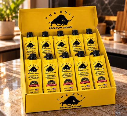 The Bull Premium Honey – Improve Performance, Stay Harder, Last Longer, All Natural Formula