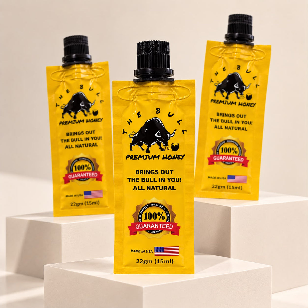 The Bull Premium Honey – Improve Performance, Stay Harder, Last Longer, All Natural Formula